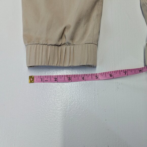Vince Camuto Size XS Khaki Cargo Cropped Joggers - Picture 3 of 15